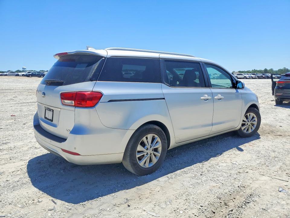 2016 Kia SEDONA VIN KNDMB5C18G6163208 COPART salvage auction — MECHANICAL, Ga - Certificate Of Title, sold $950 on 2026-07-29 (photo 3)
