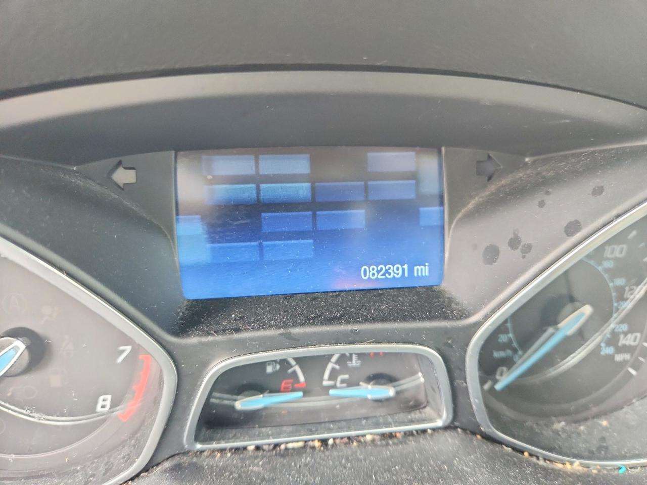 2014 Ford Focus VIN 1FADP3F22EL172999 COPART salvage auction — Front End, TN - SALVAGE CERTIFICATE, sold $800 on 2026-07-09 (photo 9)