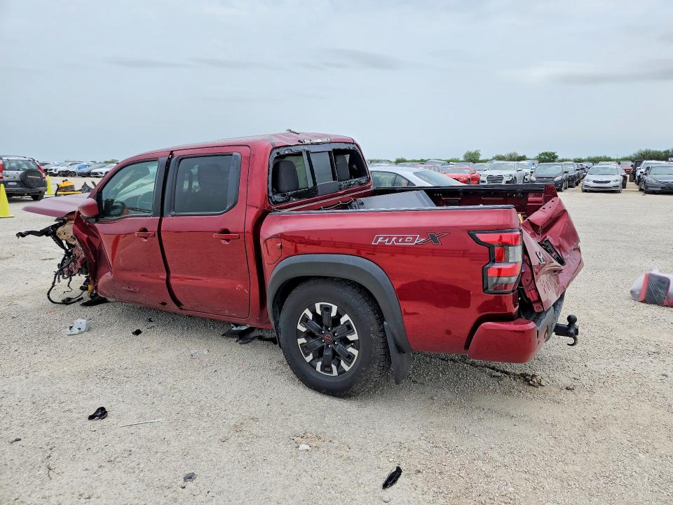 2023 Nissan Frontier VIN 1N6ED1EJ3PN630848 COPART salvage auction — ALL OVER, Tx - Salvage Vehicle Title, sold $1,550 on 2026-07-09 (photo 2)