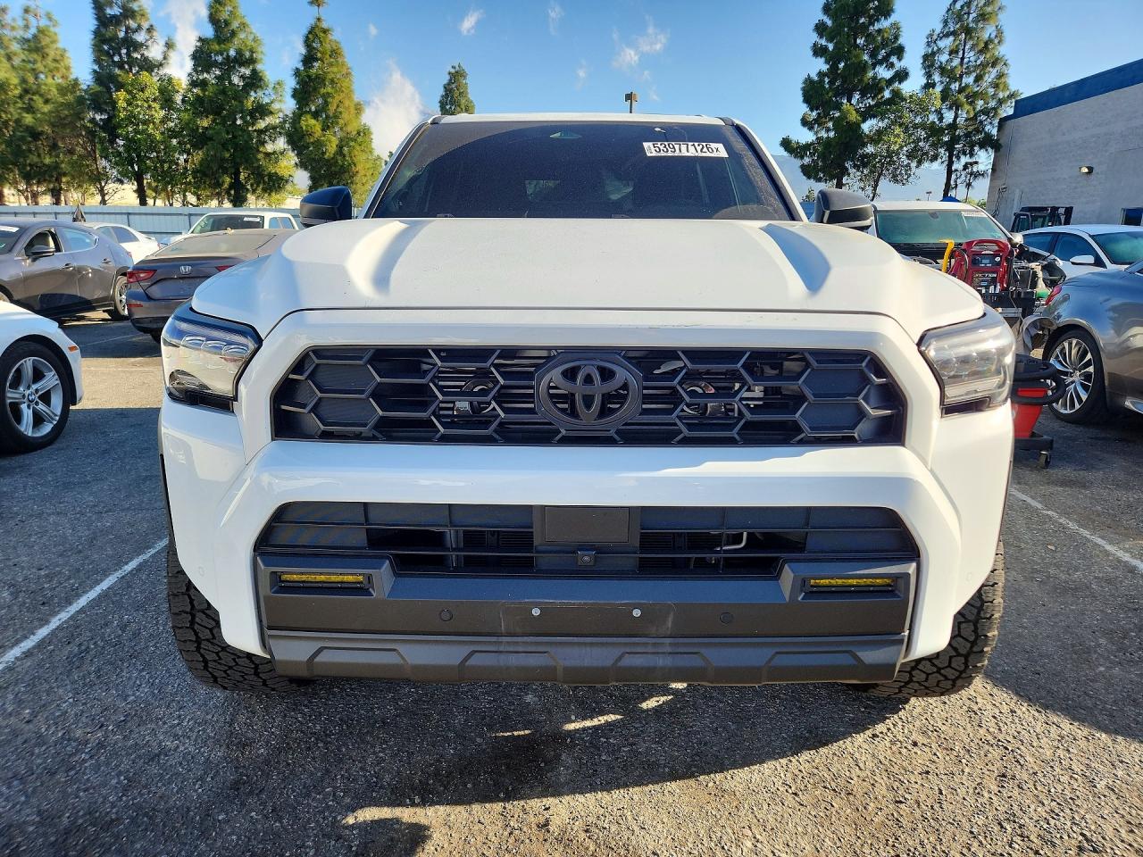 2025 Toyota 4Runner VIN JTEVA5BR8S5009168 COPART salvage auction — Rear End, CA - SALVAGE CERTIFICATE, sold $38,500 on 2026-07-07 (photo 5)
