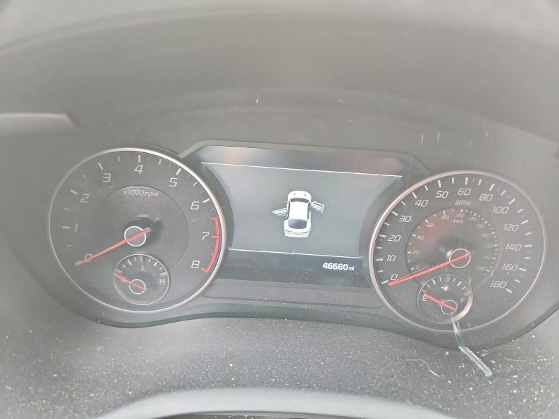 2020 Kia Stinger VIN KNAE45LC1L6080209 COPART salvage auction — SIDE, Tx - Certificate Of Title, sold $5,700 on 2026-07-23 (photo 9)