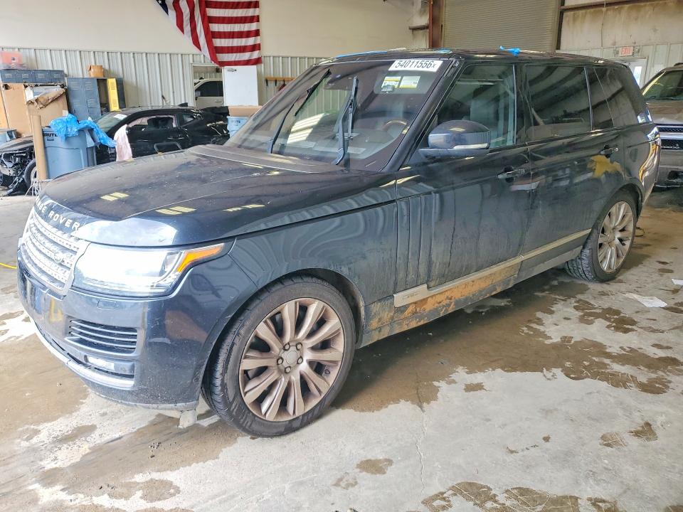 2016 Land rover RANGE ROVER VIN SALGS3EF2GA244785 COPART salvage auction — HAIL, Ar - Cert Of Title-Salvage, sold $2,950 on 2026-07-29 (photo 1)