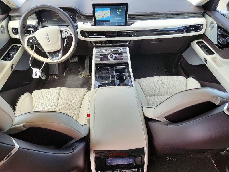 2023 Lincoln Aviator VIN 5LM5J9XC0PGL21358 COPART salvage auction — REAR END, Ny - Mv-907A Salvage Certificate, sold $26,250 on 2026-07-29 (photo 8)