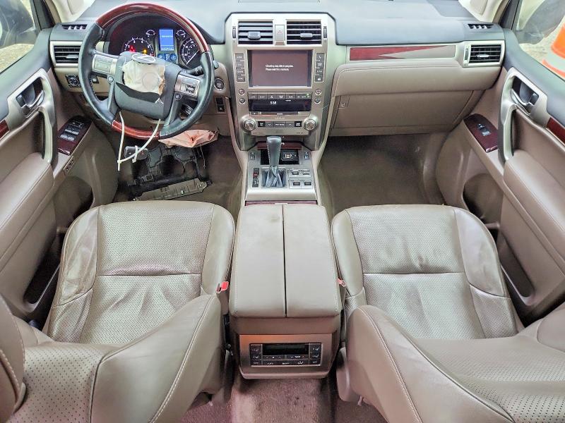 2014 Lexus Gx VIN JTJJM7FX2E5078955 COPART salvage auction — FRONT END, Tx - Salvage Vehicle Title, sold $7,900 on 2026-07-09 (photo 8)