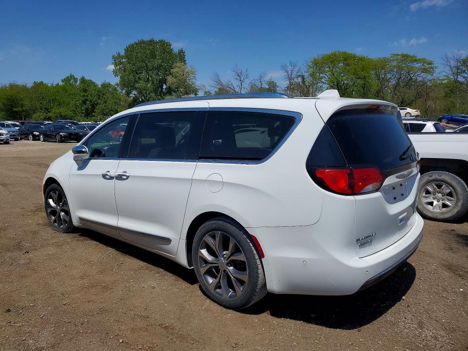 2017 Chrysler VIN 2C4RC1GG7HR735454 COPART salvage auction — HAIL, Ia - Cert Of Title-Salvage Title, sold $5,900 on 2026-07-24 (photo 2)