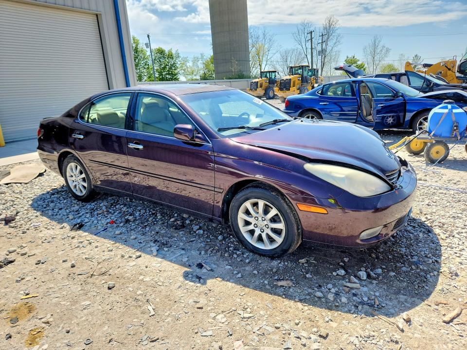 2004 Lexus Es 330 VIN JTHBA30G540004246 COPART salvage auction — FRONT END, Mi - Certificate Of Title, sold $725 on 2026-07-02 (photo 4)