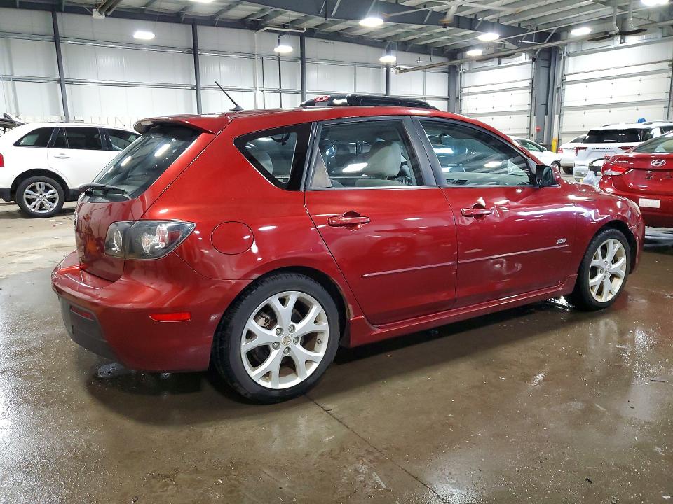 2009 Mazda 3 VIN JM1BK343791223815 COPART salvage auction — FRONT END, Mn - Cert Of Title-Prior Salvage, sold $575 on 2026-07-07 (photo 3)