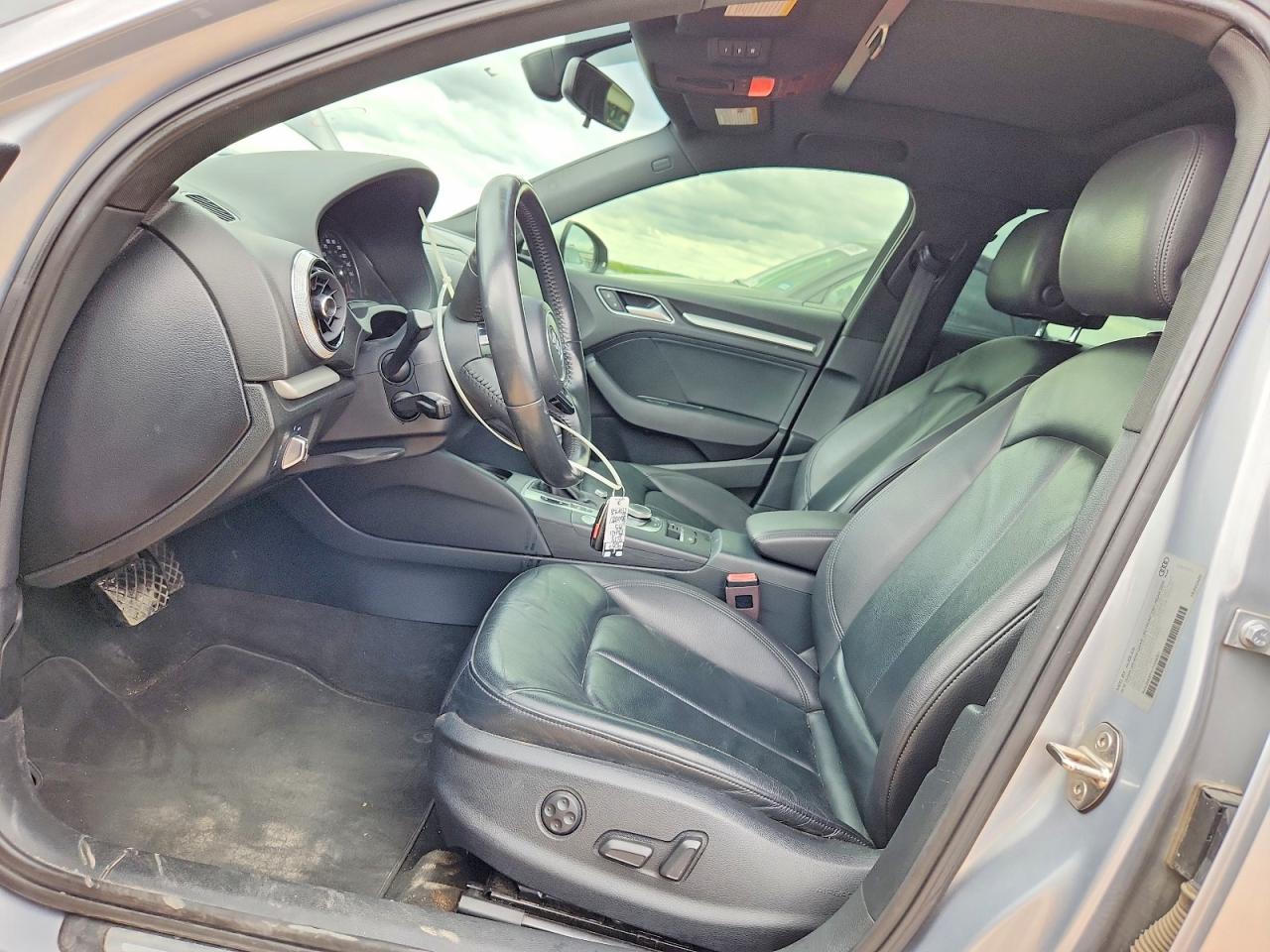 2018 Audi A3 VIN WAUB8GFF4J1066081 COPART salvage auction — Front End, TX - SALVAGE VEHICLE TITLE, sold $5,100 on 2026-07-09 (photo 7)
