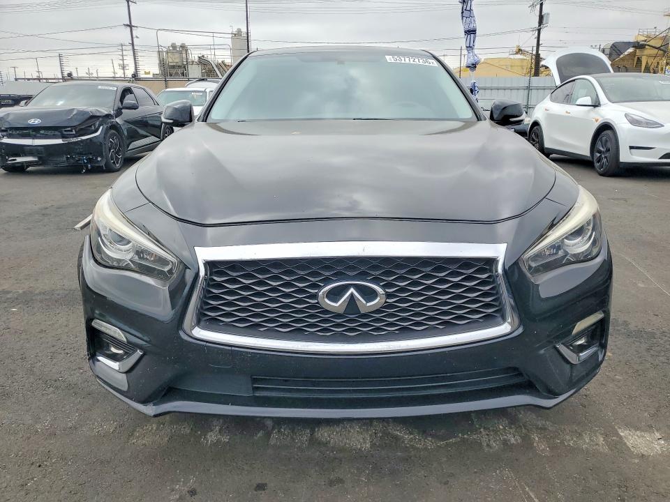 2019 Infiniti VIN JN1EV7AP9KM514391 COPART salvage auction — SIDE, Ca - Salvage Certificate, sold $4,350 on 2026-07-27 (photo 5)