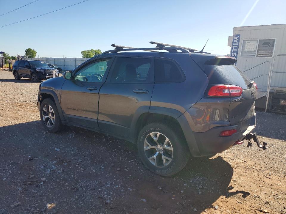 2014 Jeep Cherokee VIN 1C4PJMBS9EW139047 COPART salvage auction — FRONT END, Ok - Cert Of Title-Salvage, sold $1,950 on 2026-07-09 (photo 2)