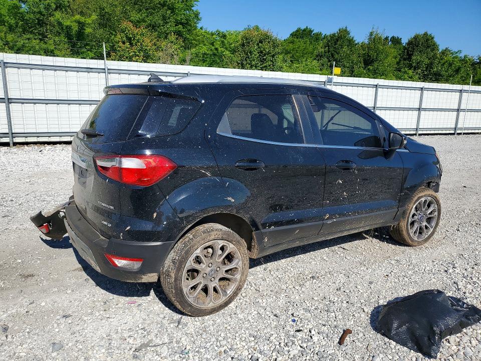 2020 Ford Ecosport VIN MAJ6S3KL7LC316369 COPART salvage auction — FRONT END, Ar - Cert Of Title-Salvage, sold $1,300 on 2026-07-27 (photo 3)