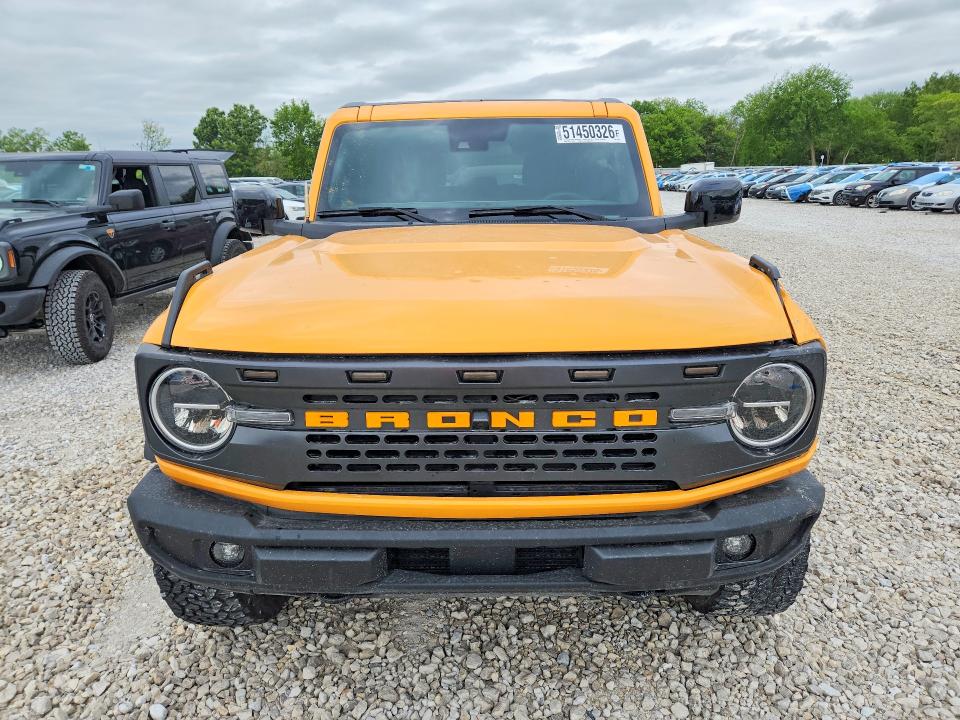 2022 Ford Bronco VIN 1FMDE5BH7NLB41829 COPART salvage auction — FRONT END, MO - SALVAGE CERTIFICATE OF TITLE, sold $7,700 on 2026-07-28 (photo 5)