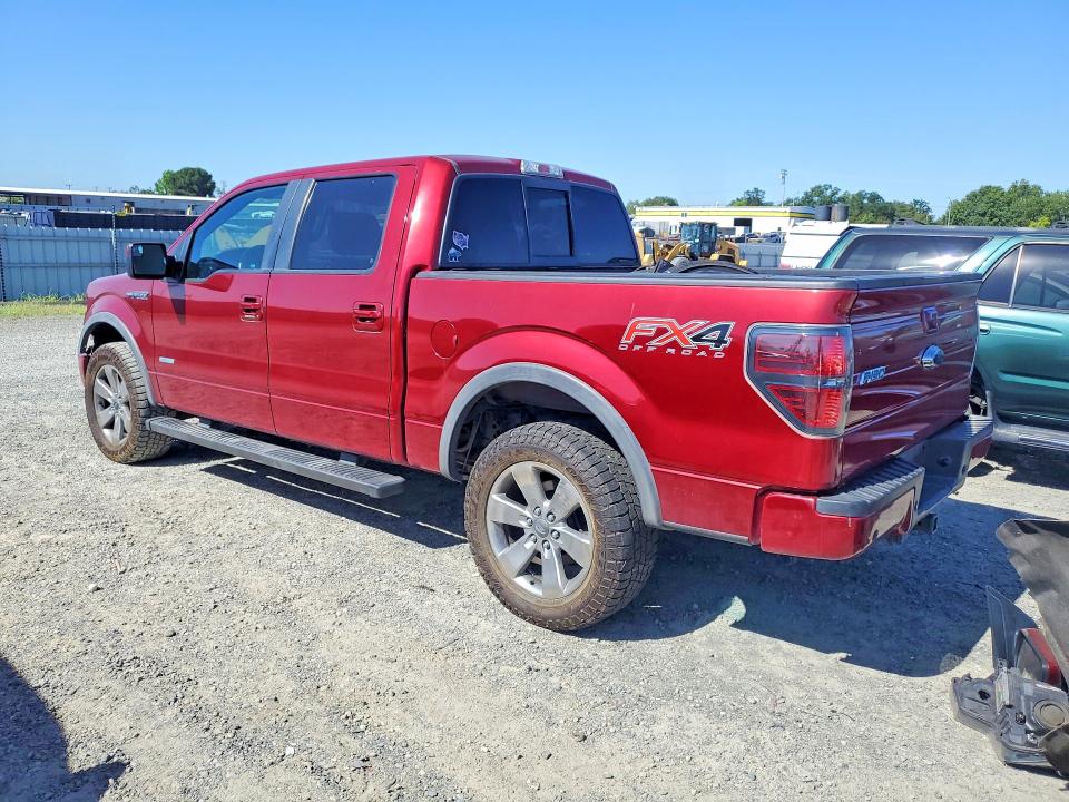 2013 Ford F-150 lightning VIN 1FTFW1ET8DFB65721 COPART salvage auction — FRONT END, Ca - Salvage Certificate, sold $625 on 2026-07-30 (photo 2)