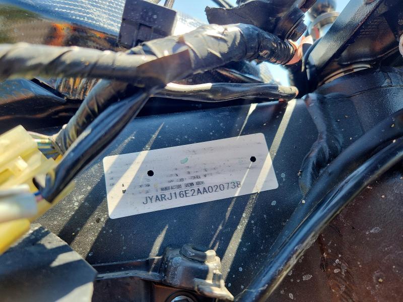 2010 Yamaha Yzfr6 VIN JYARJ16E2AA020738 COPART salvage auction — FRONT END, MA - CERT OF TITLE-SALVAGE, sold $500 on 2026-07-23 (photo 8)