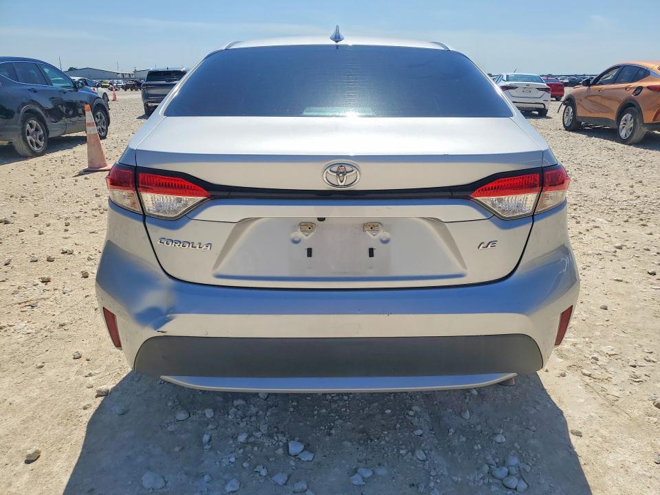 2022 Toyota Corolla VIN 5YFEPMAEXNP274113 COPART salvage auction — SIDE, Tx - Salvage Vehicle Title, sold $150 on 2026-07-09 (photo 6)
