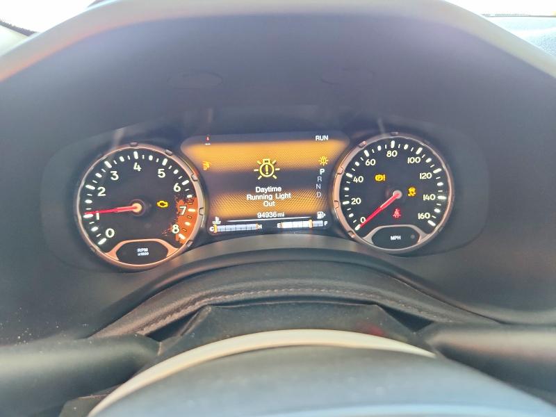 2017 Jeep Renegade VIN ZACCJBCB2HPG11284 COPART salvage auction — FRONT END, Ne - Cert Of Title-Salvage, sold $625 on 2026-08-18 (photo 9)