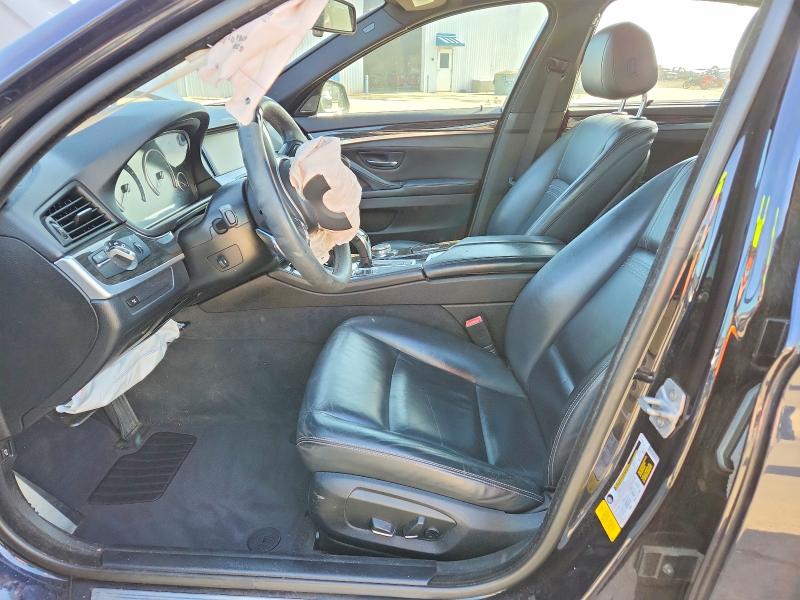 2015 BMW 5er VIN WBA5B1C56FG125806 COPART salvage auction — REAR END, Ca - Salvage Certificate, sold $2,400 on 2026-07-20 (photo 7)