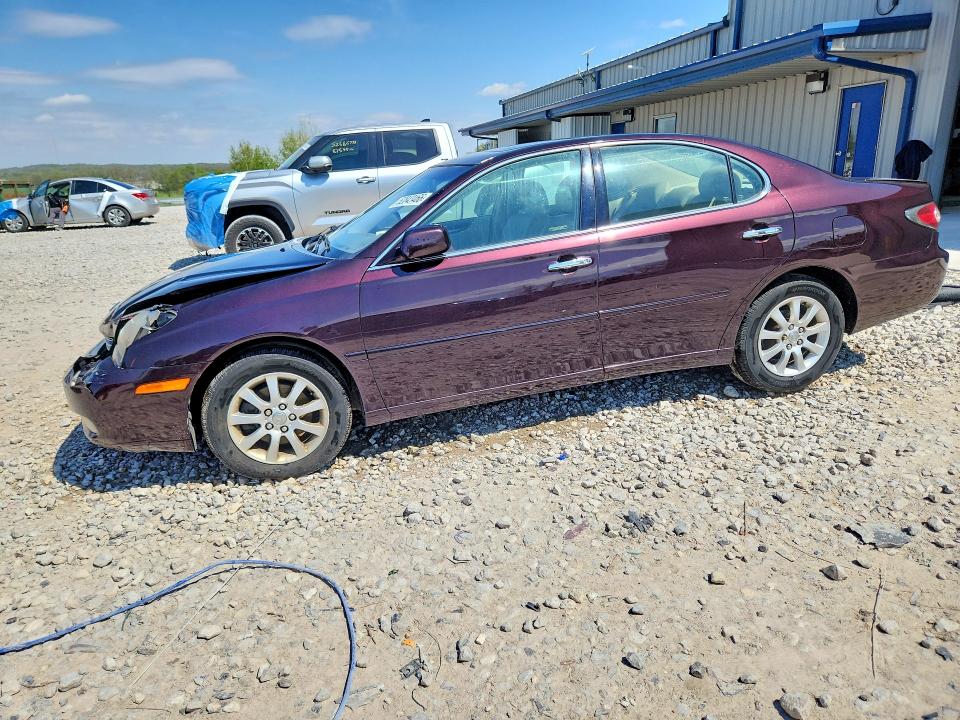 2004 Lexus Es 330 VIN JTHBA30G540004246 COPART salvage auction — FRONT END, Mi - Certificate Of Title, sold $725 on 2026-07-02 (photo 1)