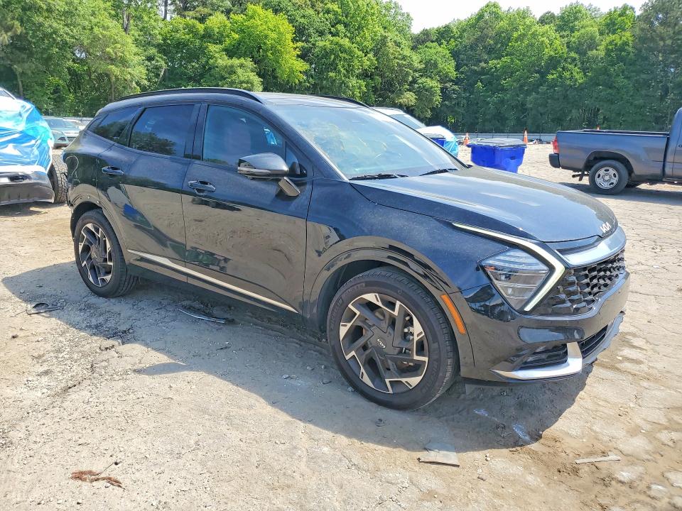 2024 Kia Sportage VIN 5XYK53DF7RG143514 COPART salvage auction — REAR END, Ga - Cert Of Title-Salvage, sold $12,100 on 2026-07-26 (photo 4)