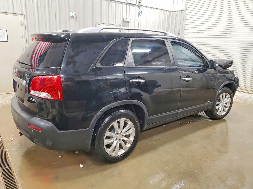 2011 Kia Sorento VIN 5XYKUDA27BG033269 COPART salvage auction — FRONT END, Wy - Certificate Of Title, sold $550 on 2026-07-27 (photo 3)
