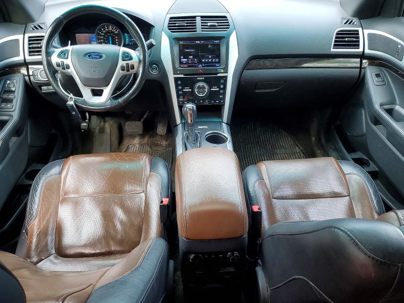 2013 Ford Explorer VIN 1FM5K8F87DGB54628 COPART salvage auction — MECHANICAL, On - Permit No Brand - Unfit, sold $875 on 2026-07-02 (photo 8)