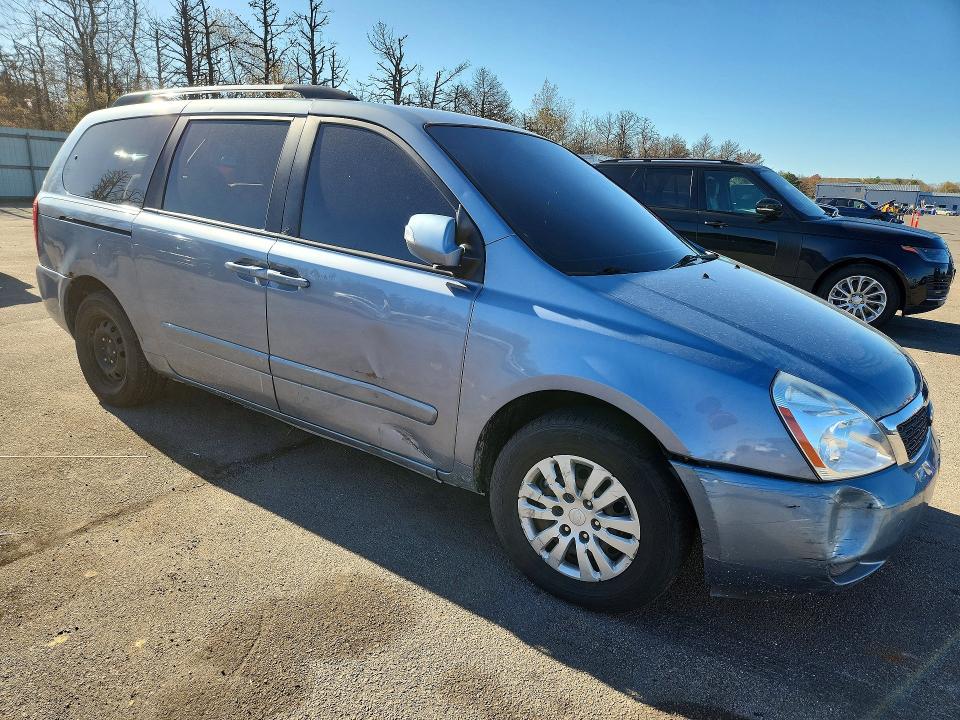 2011 Kia SEDONA VIN KNDMG4C75B6385116 COPART salvage auction — REAR END, Ny - Mv-907A Salvage Certificate, sold $575 on 2026-07-06 (photo 4)