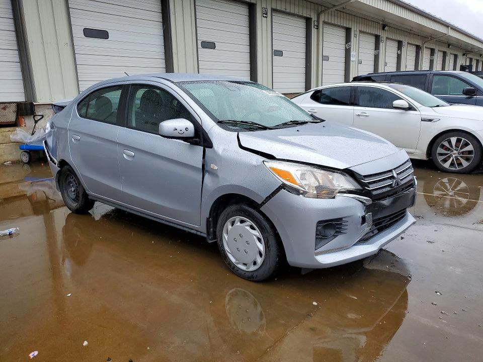 2022 Mitsubishi Mirage VIN ML32FUFJ0NHF04108 COPART salvage auction — REAR END, Ky - Cert Of Title-Salvage, sold $1,550 on 2026-07-27 (photo 4)