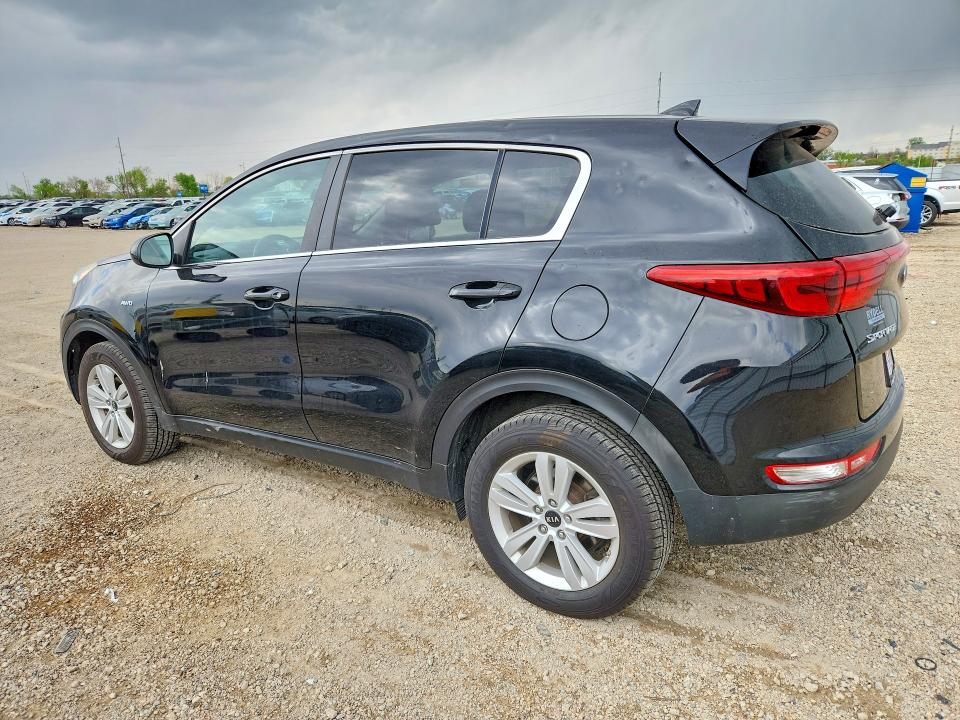 2019 Kia Sportage VIN KNDPMCAC4K7562541 COPART salvage auction — HAIL, Ia - Cert Of Title-Salvage Title, sold $80 on 2026-07-29 (photo 2)