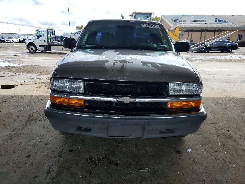 2001 Chevrolet S-10 pickup VIN 1GCCS19541K119087 COPART salvage auction — REAR END, Ca - Salvage Certificate, sold $525 on 2026-07-09 (photo 5)