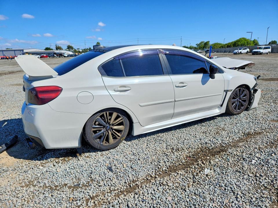 2015 Subaru Wrx VIN JF1VA1A68F9835785 COPART salvage auction — FRONT END, Ca - Salvage Certificate, sold $3,000 on 2026-07-17 (photo 3)
