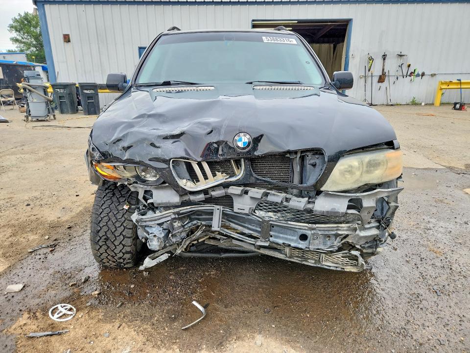 2004 BMW X5 VIN 5UXFB53514LV05444 COPART salvage auction — FRONT END, Tx - Salvage Vehicle Title, sold $10 on 2026-07-09 (photo 5)