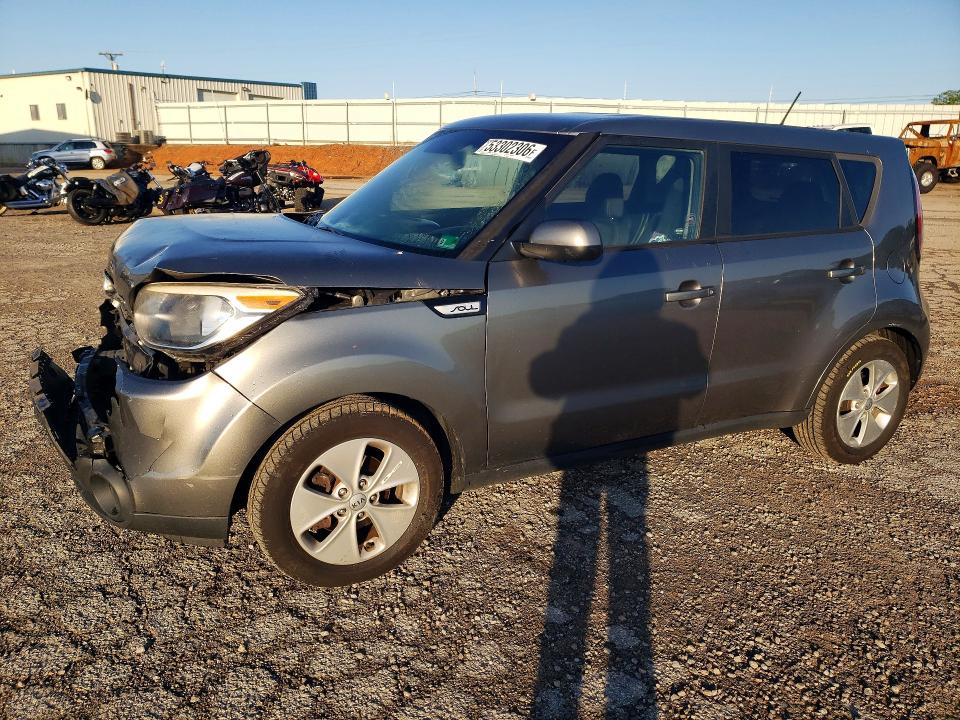 2015 Kia VIN KNDJN2A27F7149376 COPART salvage auction — FRONT END, Va - Cert Of Title - Salvage, sold $450 on 2026-07-06 (photo 1)