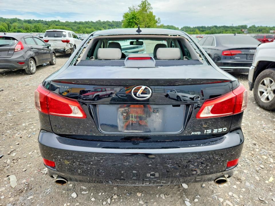 2011 Lexus Is VIN JTHCF5C2XB2035270 COPART salvage auction — HAIL, Il - Salvage Certificate, sold $1,400 on 2026-07-08 (photo 6)