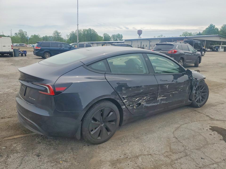 2025 Tesla Model 3 VIN 5YJ3E1EB0SF073629 COPART salvage auction — FRONT END, Salvage Title, sold $9,500 on 2026-07-09 (photo 3)