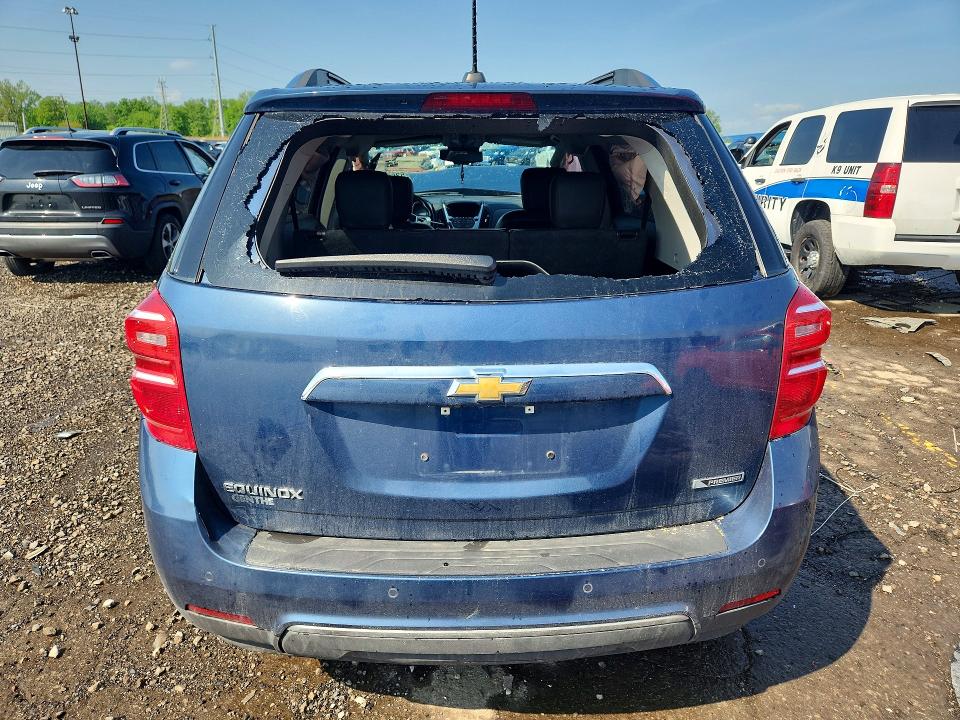 2017 Chevrolet Equinox VIN 2GNALDEK2H6258270 COPART salvage auction — FRONT END, MI - CERTIFICATE OF TITLE, sold $725 on 2026-07-02 (photo 6)
