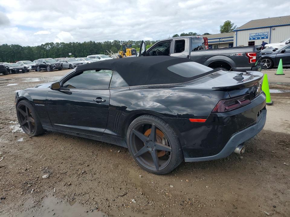 2014 Chevrolet Camaro VIN 2G1FK3DJ4E9260304 COPART salvage auction — MECHANICAL, Tx - Dealer Only Clean Title (P), sold $6,100 on 2026-07-10 (photo 2)