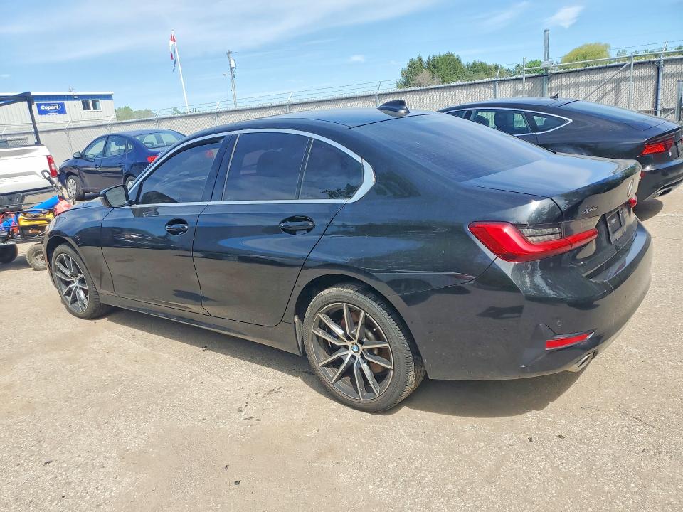 2020 BMW 3 series VIN WBA5R7C08LFH43328 COPART salvage auction — FRONT END, On - Permit No Brand - Unfit, sold $10,200 on 2026-08-18 (photo 2)