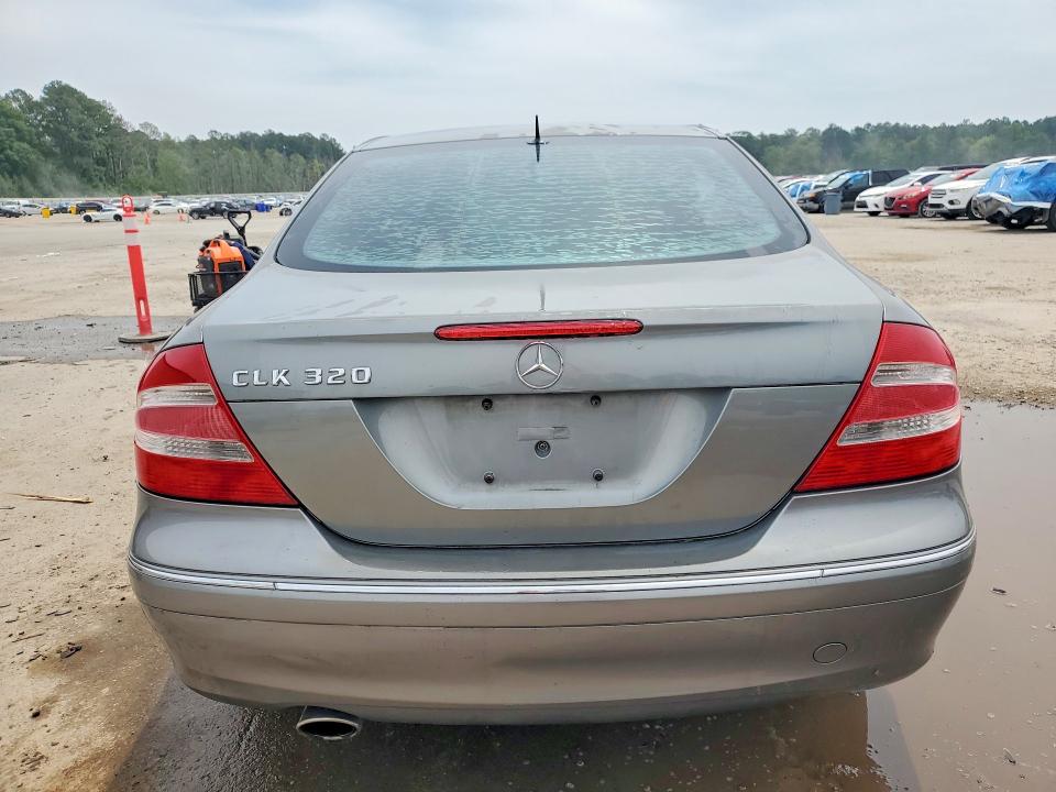 2004 Mercedes-benz Clk-klasse VIN WDBTJ65J44F090575 COPART salvage auction — FRONT END, Sc - Cert Of Title-Salvage, sold $275 on 2026-07-20 (photo 6)