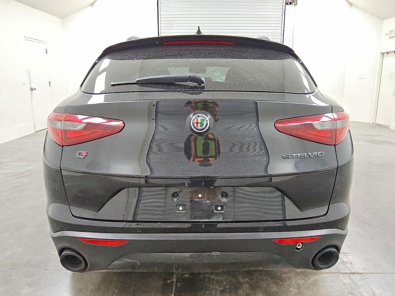 2019 Alfa Romeo Stelvio VIN ZASPAKAN6K7C34212 COPART salvage auction — Front End, TX - CERTIFICATE OF TITLE, sold $1,800 on 2026-07-09 (photo 6)