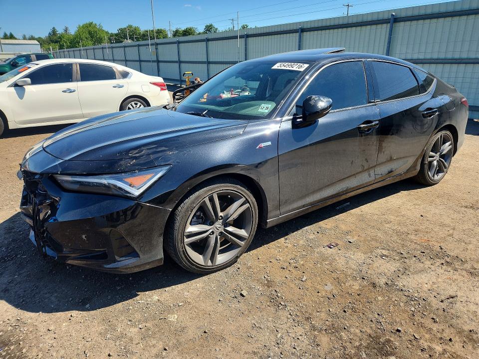2024 Acura VIN 19UDE4H61RA019488 COPART salvage auction — SIDE, PA - CERTIFICATE OF SALVAGE, sold $4,250 on 2026-07-02 (photo 1)