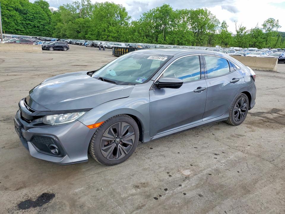 2019 Honda Civic VIN SHHFK7H67KU401795 COPART salvage auction — FRONT END, Ny - Mv-907A Salvage Certificate, sold $3,500 on 2026-07-07 (photo 1)