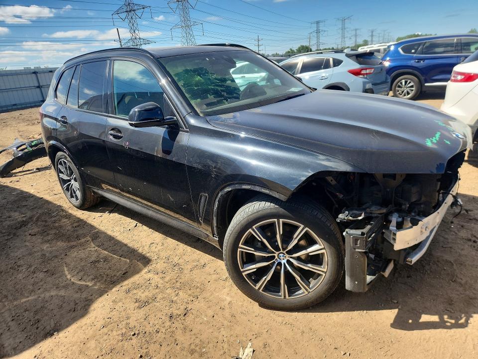 2022 BMW X5 VIN 5UXCR6C01N9K61530 COPART salvage auction — FRONT END, Il - Junking Cert Of A Vehicle, sold $18,000 on 2026-07-14 (photo 4)