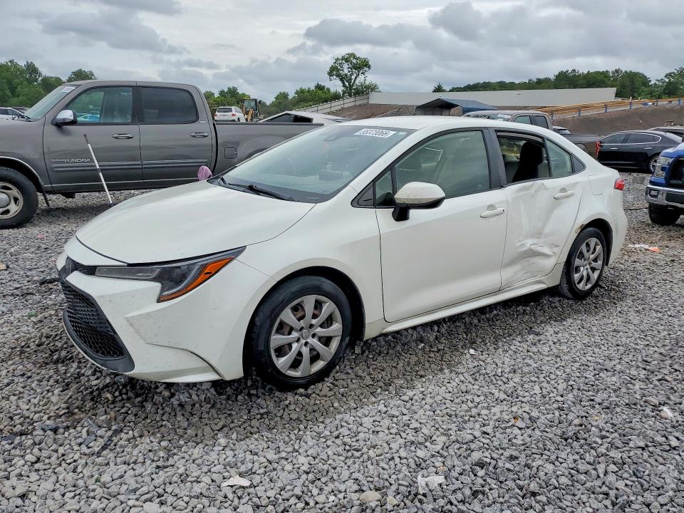 2020 Toyota VIN JTDEPRAE5LJ005614 COPART salvage auction — SIDE, Al - Cert Of Title-Salvage Title, sold $4,150 on 2026-07-07 (photo 1)