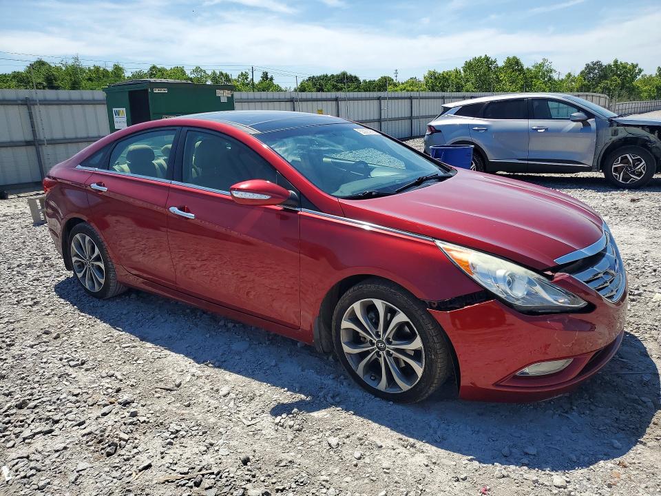 2013 Hyundai VIN 5NPEC4AB5DH660628 COPART salvage auction — SIDE, Al - Cert Of Title-Salvage Title, sold $725 on 2026-07-14 (photo 4)
