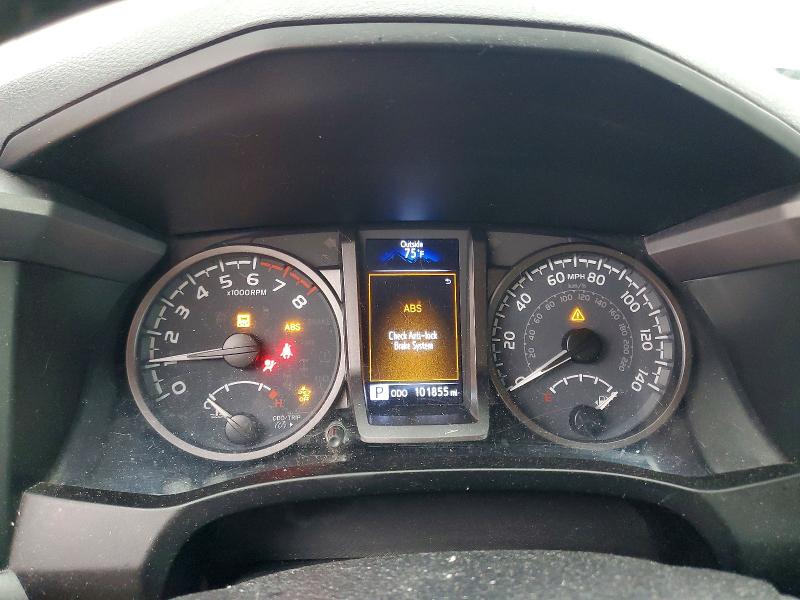 2021 Toyota Tacoma VIN 5TFCZ5AN9MX272599 COPART salvage auction — FRONT END, TX - SALVAGE VEHICLE TITLE (P), sold $9,300 on 2026-07-07 (photo 9)