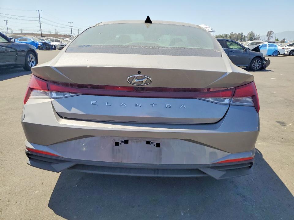 2023 Hyundai Elantra VIN KMHLS4AG0PU517114 COPART salvage auction — SIDE, Ca - Salvage Certificate, sold $3,950 on 2026-07-08 (photo 6)