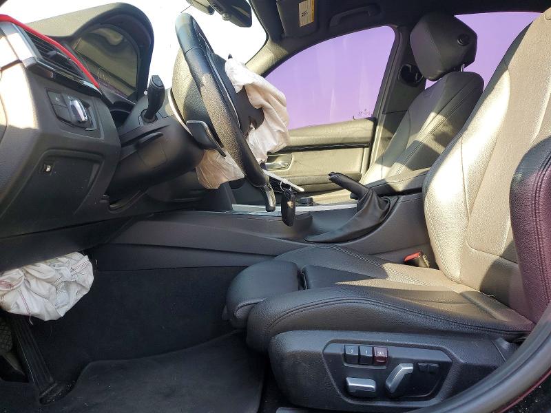 2018 BMW 3 series VIN WBA8E1C55JA756689 COPART salvage auction — FRONT END, Ca - Dis/Dlr/Exp Only Clean Title, sold $875 on 2026-07-22 (photo 7)