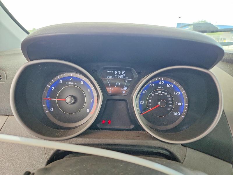 2011 Hyundai Elantra VIN KMHDH4AE0BU117127 COPART salvage auction — FRONT END, In - Certificate Of Title, sold $300 on 2026-07-20 (photo 9)
