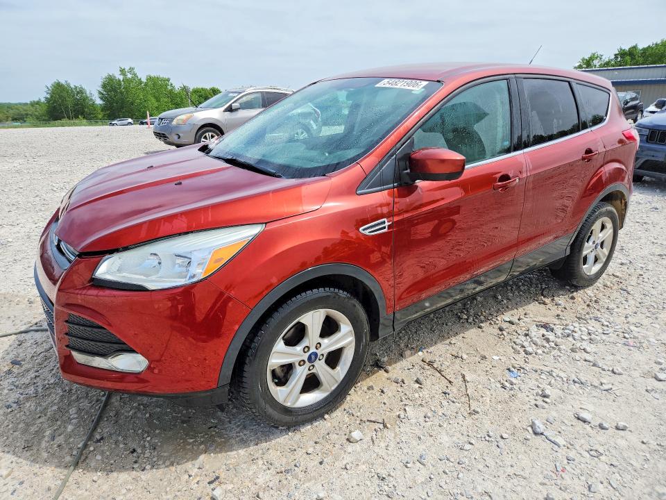 2014 Ford Escape VIN 1FMCU0GX9EUE50410 COPART salvage auction — FRONT END, Mi - Certificate Of Title, sold $1,150 on 2026-07-02 (photo 1)