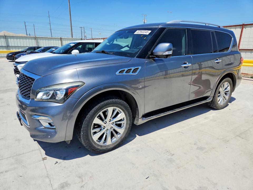 2017 Infiniti Qx80 VIN JN8AZ2NE3H9151131 COPART salvage auction — HAIL, Tx - Salvage Vehicle Title, sold $2,050 on 2026-07-31 (photo 1)